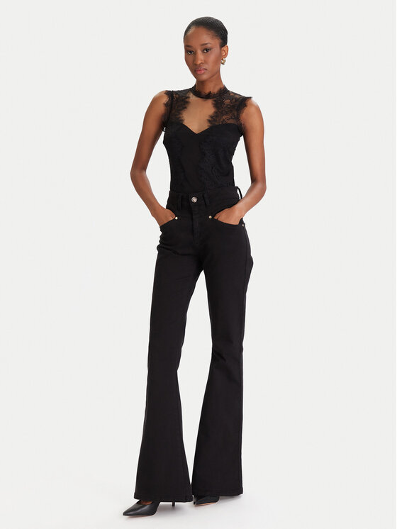 Rinascimento Rinascimento Glaustinukė CFC0125003003 Juoda Slim Fit