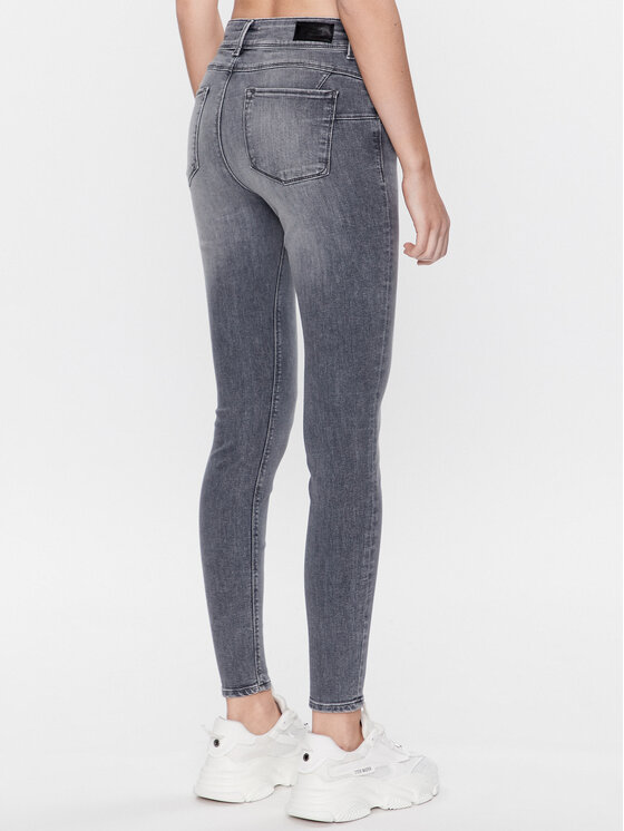 Vero Moda Vero Moda Jeansy Embrace 10286263 Szary Skinny Fit