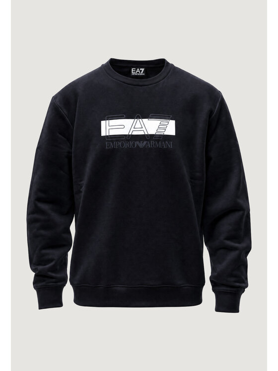 EA7 Emporio Armani EA7 Emporio Armani Mikina 7M002425 AF10377 MC001 Černá Regular Fit
