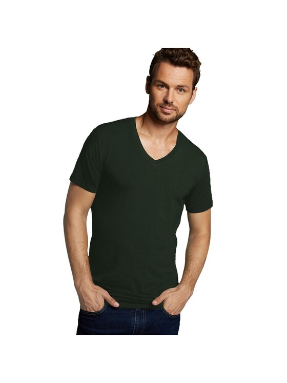 Bamboo Basics Bamboo Basics T-Shirt 21196 Zielony Stretch Fit