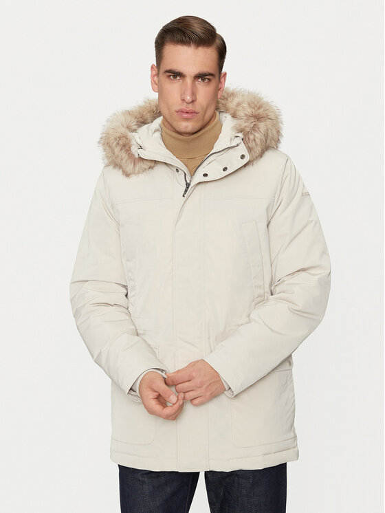 Geox Geox Striukė Sandford M4628F T3148 F1616 Écru Regular Fit