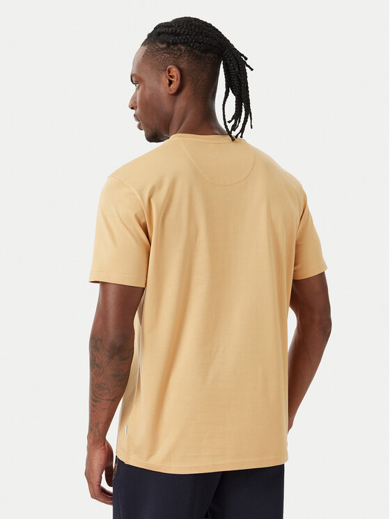 Beverly Hills Polo Club Beverly Hills Polo Club T-särk P-FW26M-TS1536 Beež Regular Fit