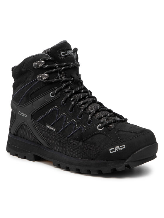 CMP CMP Pārgājienu apavi Moon Mid Trekking Shoe Wp 31Q4797 Melns