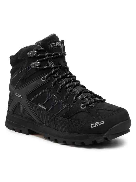 CMP Trekkingschuhe Moon Mid Trekking Shoe Wp 31Q4797 Schwarz