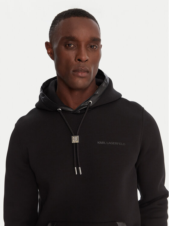 KARL LAGERFELD KARL LAGERFELD Džemperis 705039 554907 Juoda Regular Fit