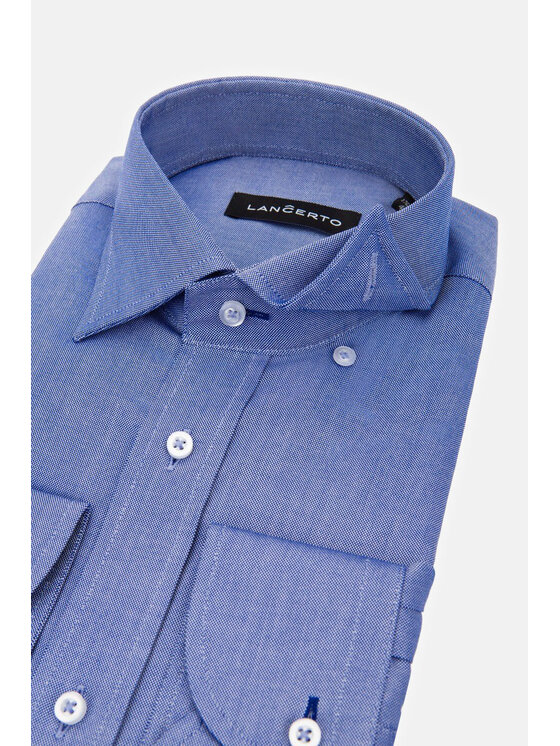 Lancerto Lancerto Koszula Luna 2 KO051118000047 Niebieski Regular Fit