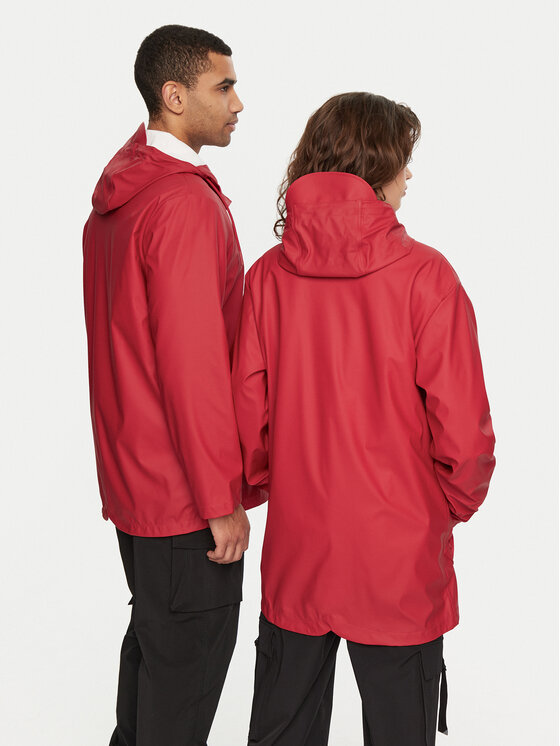 Hunter Hunter Geacă de ploaie HARU0003242 Roșu Regular Fit