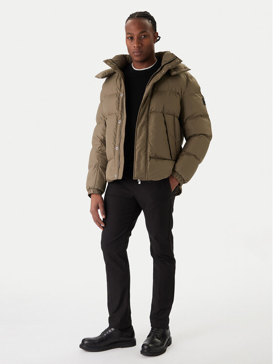 BOSS BOSS Žieminė striukė H-Corbinian5 50551599 Smėlio Regular Fit