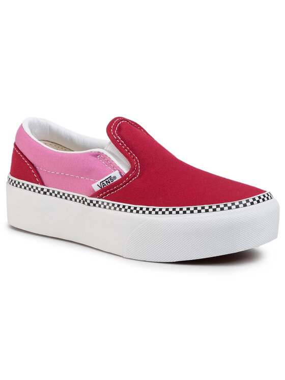 Vans Vans Tenisky Classic Slip-On P VN0A3TL1WVX1 Červená