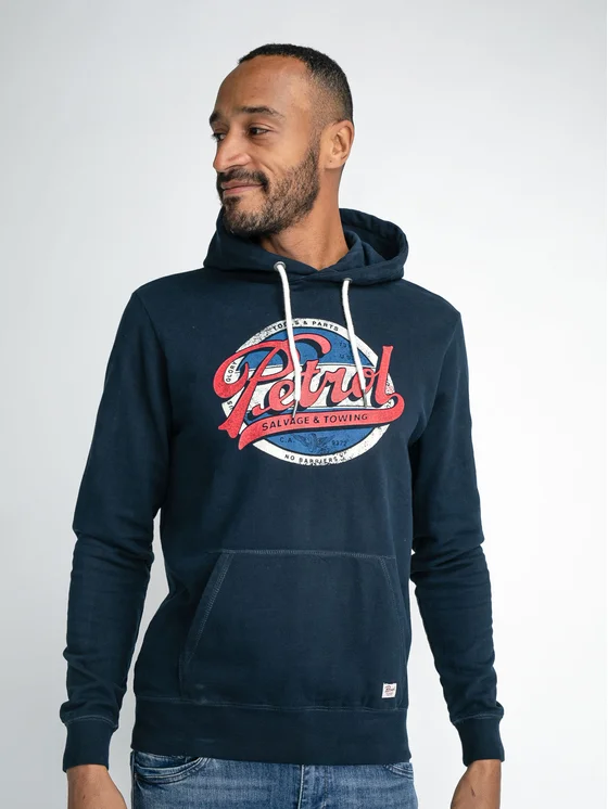 Petrol Industries Sweatshirt M-1030-SWH300 Blau Regular Fit