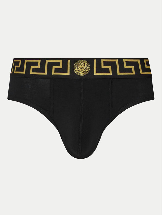 Versace Versace Сліпери AU10027 1A10011 Чорний