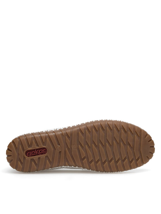 Rieker Rieker Halbschuhe M2851-80 Weiß
