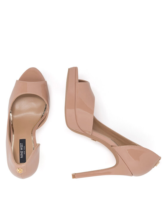 Nine West Nine West Туфлі на шпильці WFA2733-1 Бежевий