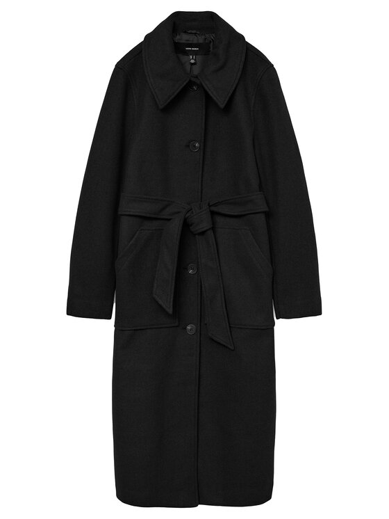 Vero Moda Vero Moda Kabát pro přechodné období Fortune Paris 10331567 Černá Regular Fit