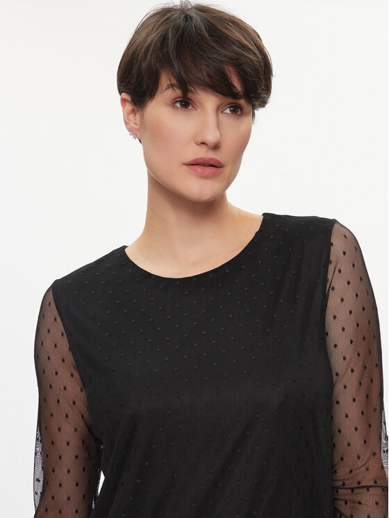 Pieces Pieces Sukienka koktajlowa 17146719 Czarny Regular Fit