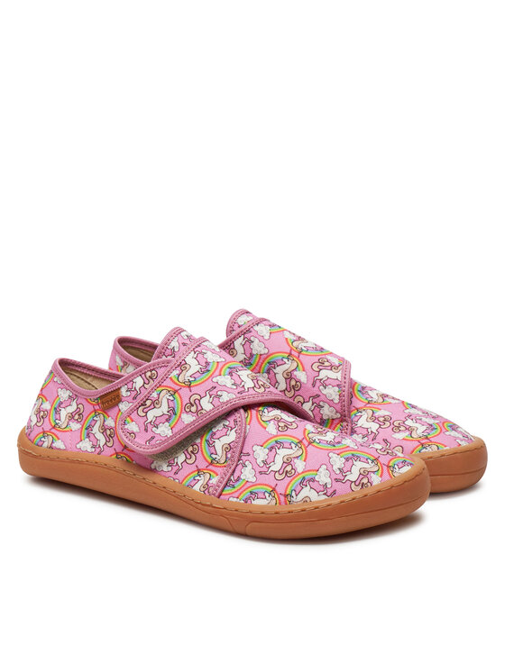 Froddo Froddo Papuče Barefoot Slippers G1700408-4 D Ružičasta