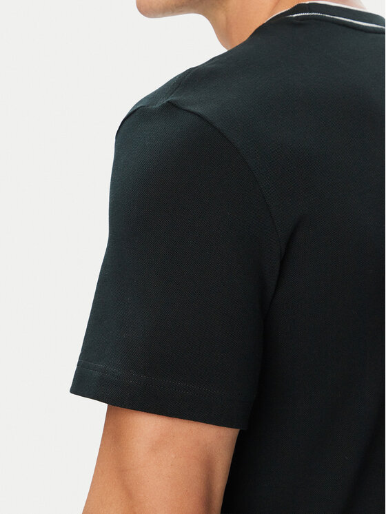 Lacoste Lacoste T-krekls TH8174 Tumši zaļa Regular Fit