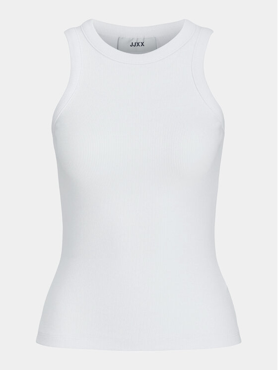 JJXX JJXX Top 12224661 Bijela Rib Fit