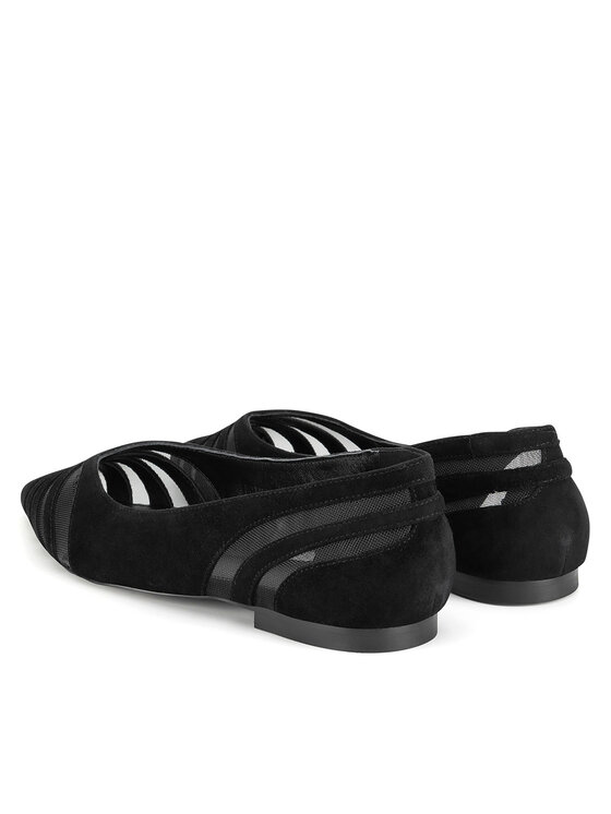 Eva Minge Eva Minge Ballerinas LUCY-V1166-08-1 Schwarz