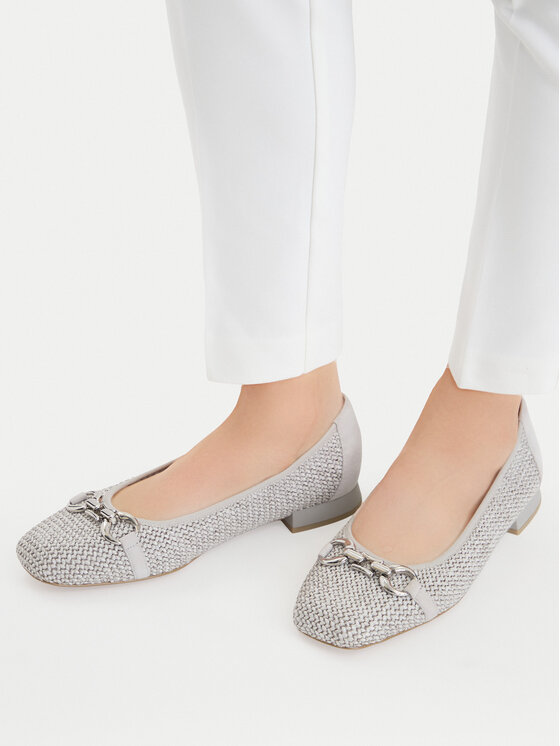 Caprice Caprice Ballerinas 9-22503-42 Grau