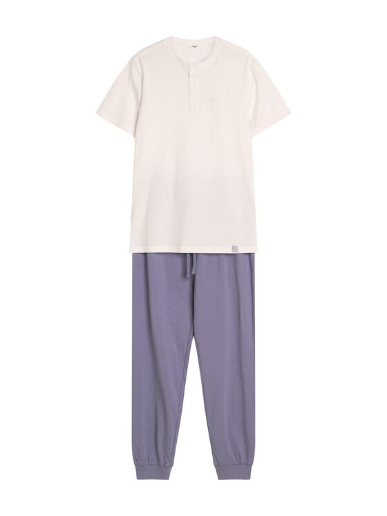 Henderson Henderson Piżama 43033 Niebieski Regular Fit