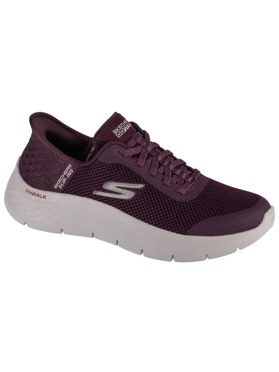 Skechers Skechers Sneakersy Skechers Slip-Ins: GO WALK Flex - Grand Entry Bordowy