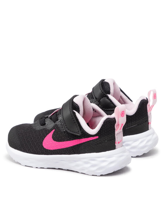 Nike Nike Pantofi pentru alergare Revolution 6 Nn (TDV) DD1094-007 Negru