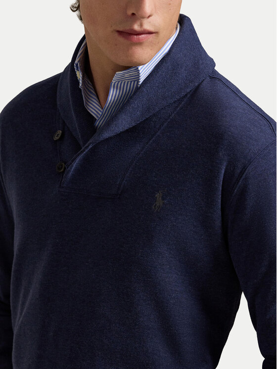 Polo Ralph Lauren Polo Ralph Lauren Sveter 710877989001 Tmavomodrá Regular Fit