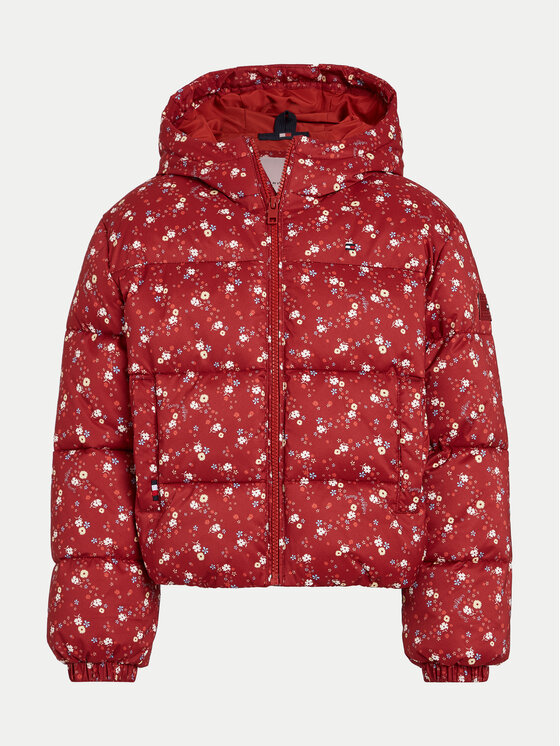 Tommy Hilfiger Tommy Hilfiger Зимно яке KG0KG08055 Червен Regular Fit
