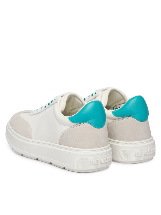LOVE MOSCHINO LOVE MOSCHINO Sneakersy JA15234G1OINB10D Biela