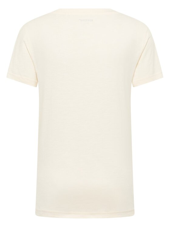 Mustang Mustang T-Shirt Style Amado Biały Regular Fit