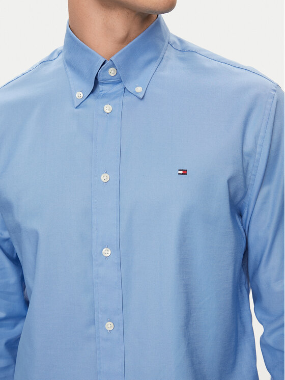 Tommy Hilfiger Tommy Hilfiger Marškiniai MW0MW29969 Mėlyna Regular Fit