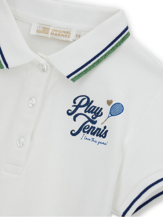 Original Marines Original Marines Polo särk DFP5187YF Valge Regular Fit