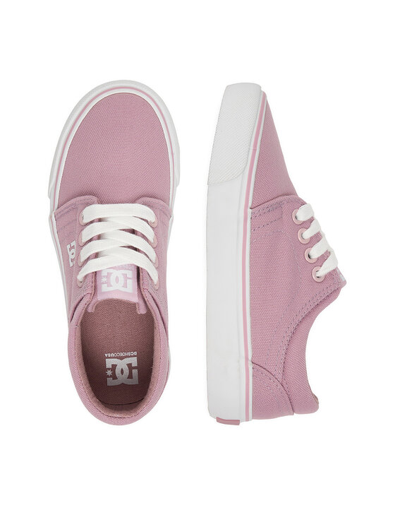 DC Shoes DC Shoes Tenisówki CEOWB-LEA-ZL-DC001-DZ Różowy