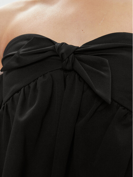 MAX&Co. MAX&Co. Koktel haljina Emblema 72242023 Crna Regular Fit