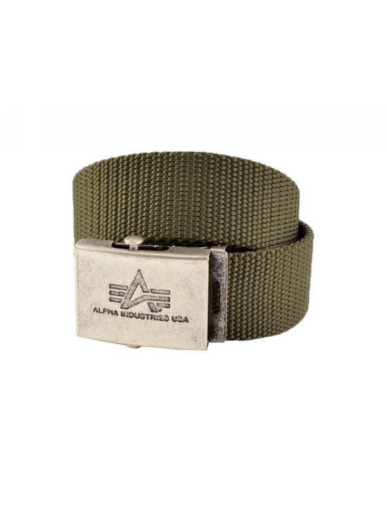 Alpha Industries Alpha Industries Pánský pásek AI.100906-11 Khaki