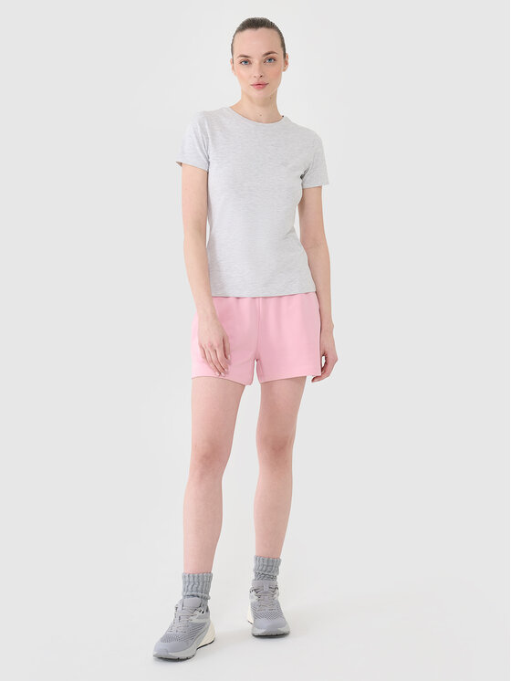 4F 4F T-Shirt NOS Szary jasny Slim Fit
