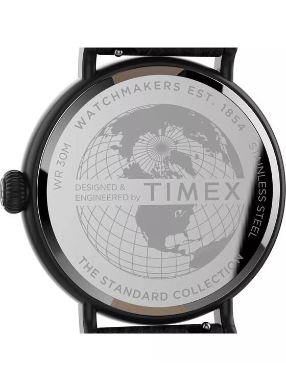 Timex Timex Zegarek TW2T91000 Czarny