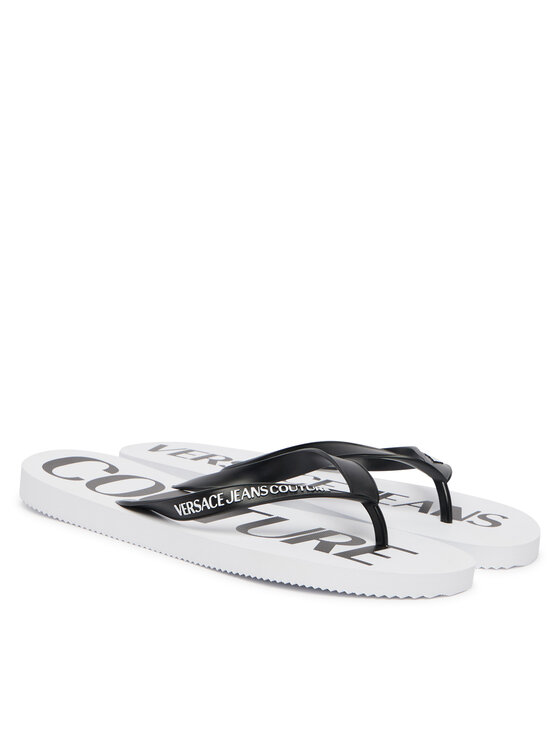 Versace Jeans Couture Versace Jeans Couture Σαγιονάρες 80YA3SQ7 ZSS81 Λευκό