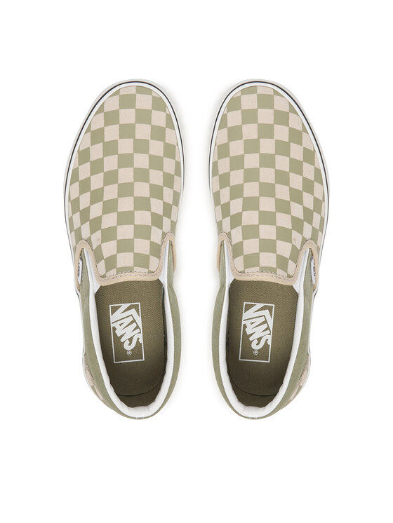 Vans Vans Tenis superge Classic Slip-On VN000D6YFSG1 Zelena