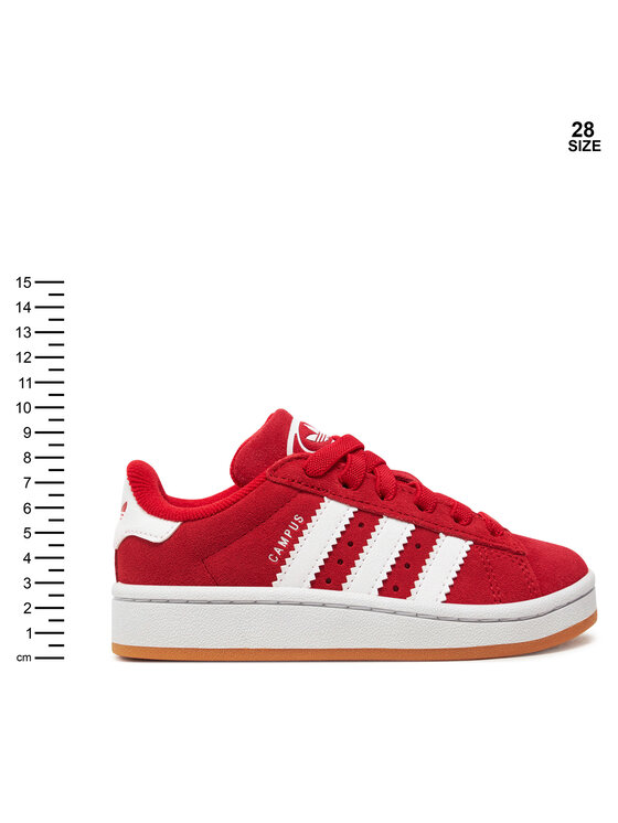 adidas adidas Sneakersy Campus 00s JI4329 Czerwony