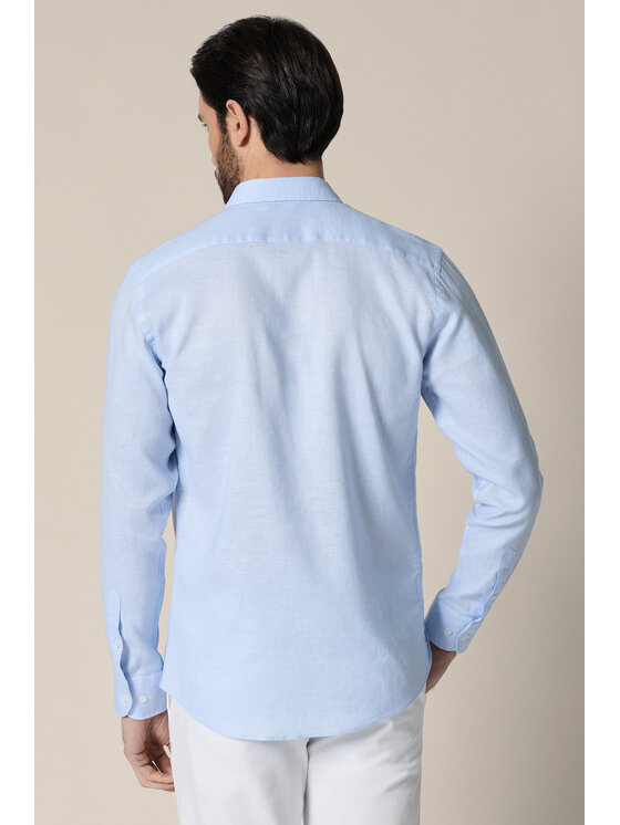 Lancerto Lancerto Koszula Basilia KO073126000026 Niebieski Regular Fit