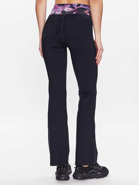 Skechers Skechers Spodnie dresowe Go Flex WPT203 Czarny Flare Fit