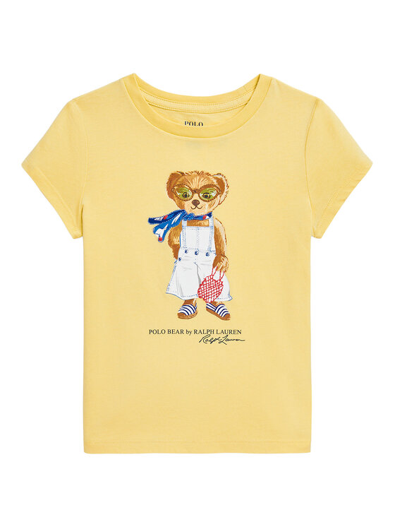 Polo Ralph Lauren Tričko 312965226002 Žltá Regular Fit