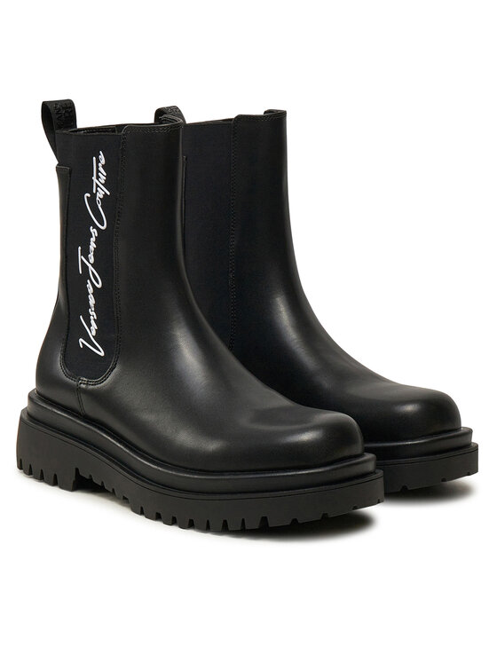 Versace Jeans Couture Versace Jeans Couture Chelsea cipele Drew 77VA3S60 Crna
