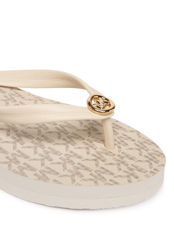 MICHAEL Michael Kors MICHAEL Michael Kors Infradito Posie Flip Flop 40S6PSFA2Q Écru