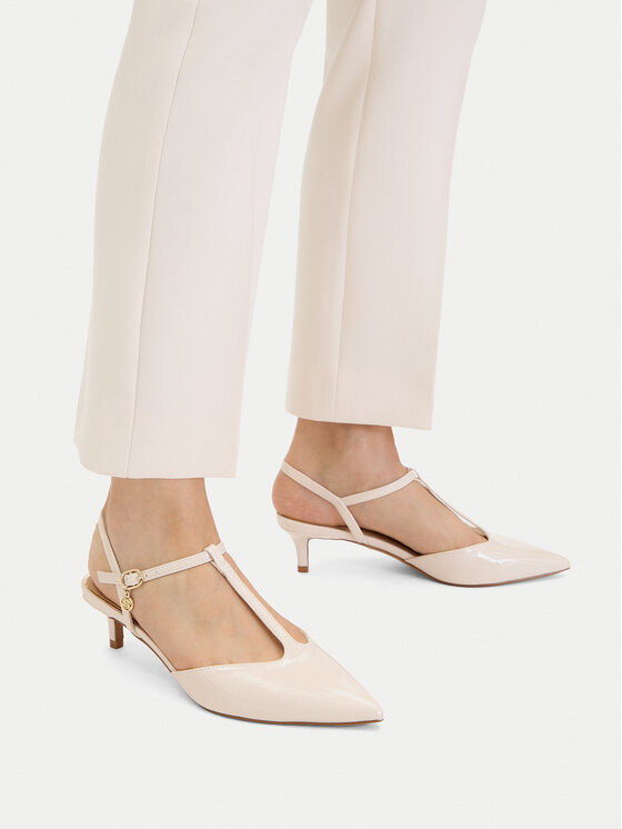 Nine West Pantofi pumps CEO-CD25-123-1 Écru