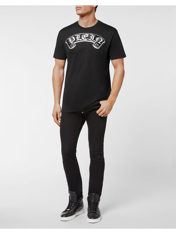 PHILIPP PLEIN PHILIPP PLEIN T-Shirt 393 Černá Regular Fit