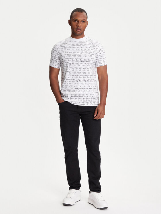 KARL LAGERFELD KARL LAGERFELD T-krekls 755040 553225 Balts Regular Fit
