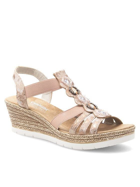 Rieker Rieker Sandali 619B2-31 Rosa